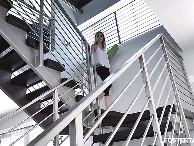 New family threesome with Aiden Ashley and Jasmin Luv