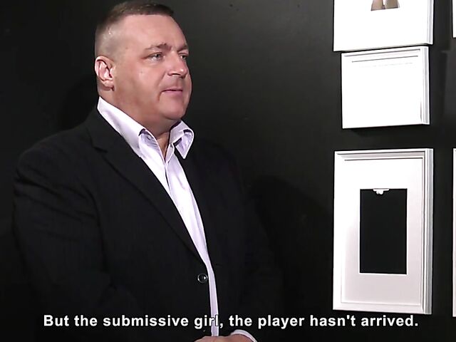 Extreme whipping with a screaming blonde slave