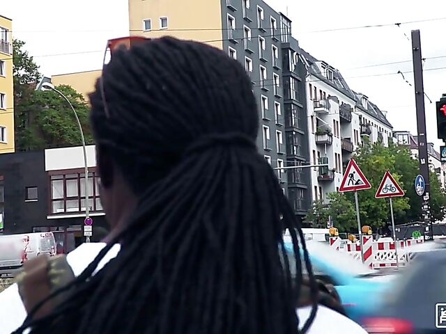 Interracial black cock anal in the hostel with slim hippie girl Eveline Dellai