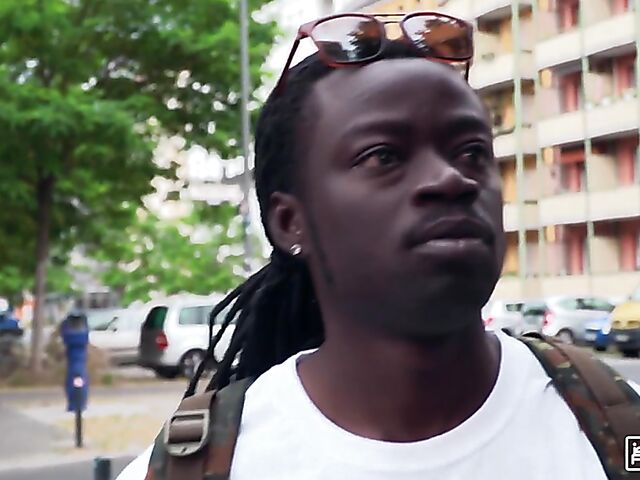 Interracial black cock anal in the hostel with slim hippie girl Eveline Dellai