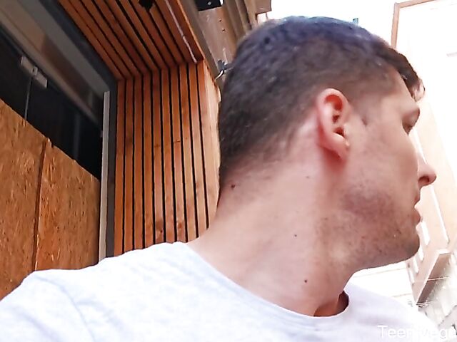 Hungarian teen Mona Blue gets picked up by a horny tourist