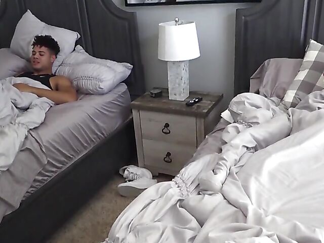 Hot guy Victor Frank and his long-haired redhead girlfriend Jane Rogers fuck on video