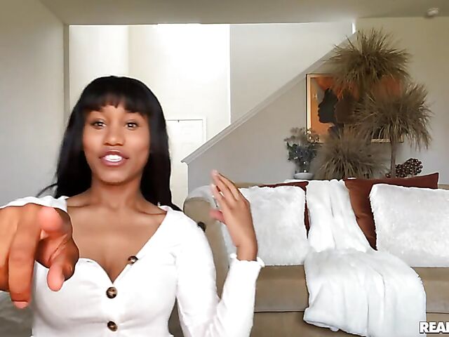 Jenna Foxx - Lovely ebony masturbation video