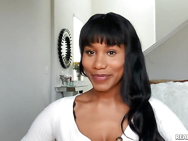 Jenna Foxx - Lovely ebony masturbation video