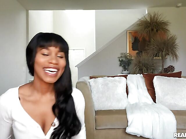 Jenna Foxx - Lovely ebony masturbation video