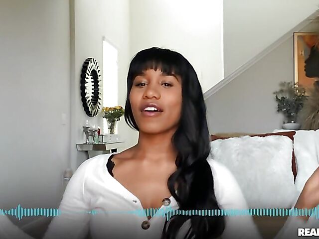 Jenna Foxx - Lovely ebony masturbation video