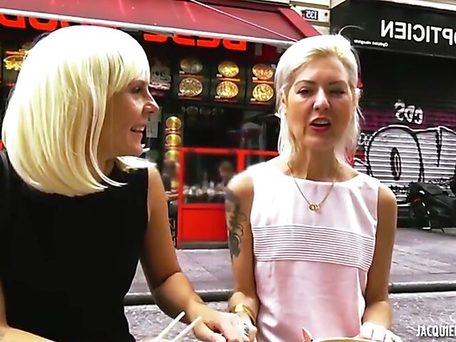 French FFM with two milfs Sophie and Camille