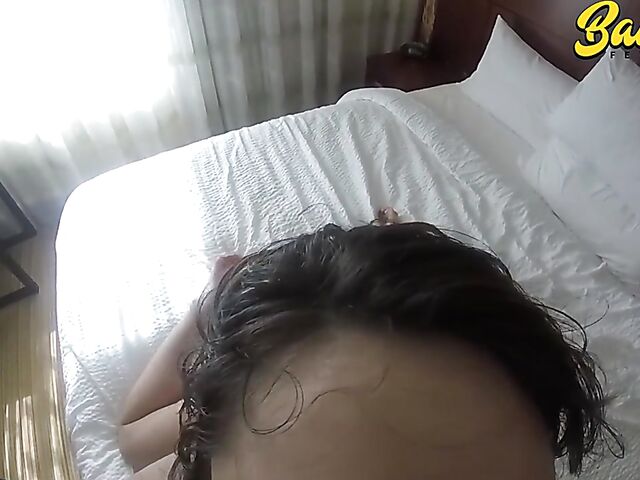 Christiana Cinn - POV brunette loves that asian cock
