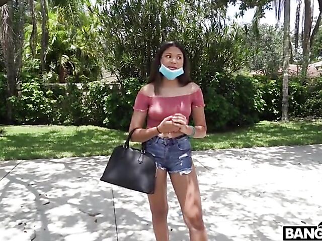 Quarantine bang van ride with asian slut Michelle Anderson