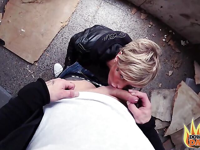 Vicky Hundt - POV MILF slut gets banged in the abandoned building