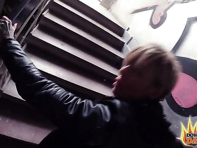 Vicky Hundt - POV MILF slut gets banged in the abandoned building