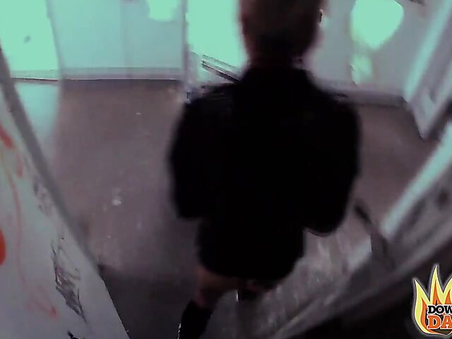 Vicky Hundt - POV MILF slut gets banged in the abandoned building