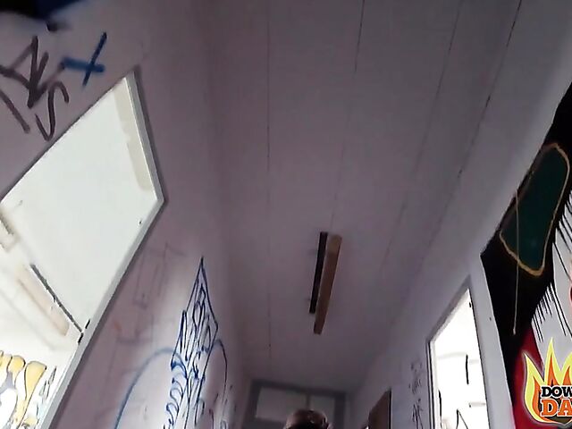 Vicky Hundt - POV MILF slut gets banged in the abandoned building