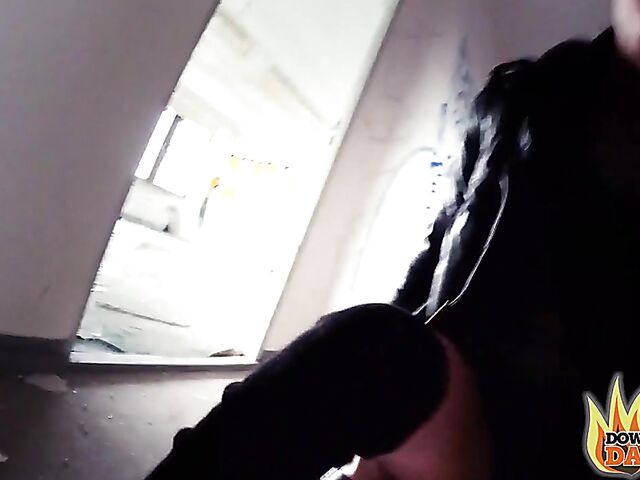 Vicky Hundt - POV MILF slut gets banged in the abandoned building