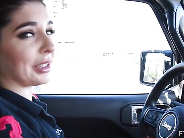 Keira Croft - Sexy brunette solo with toys in FTV Girls