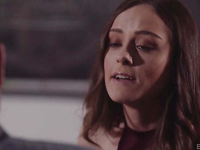 Lily Glee gets lovingly fucked on the bed in Erotica X