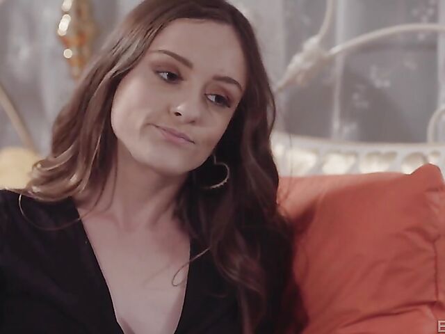 Lily Glee gets lovingly fucked on the bed in Erotica X