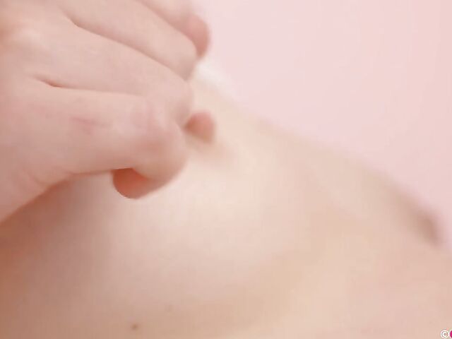 Alice Eden - Teen masturbation with her book and toy