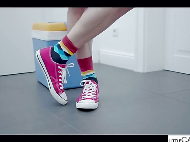 Lika Star and Little Caprice threesome experience