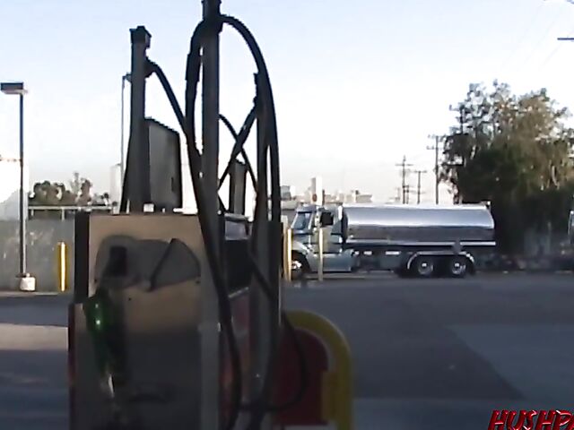 Goldie Coxx - Blonde nude walk and public blowjob