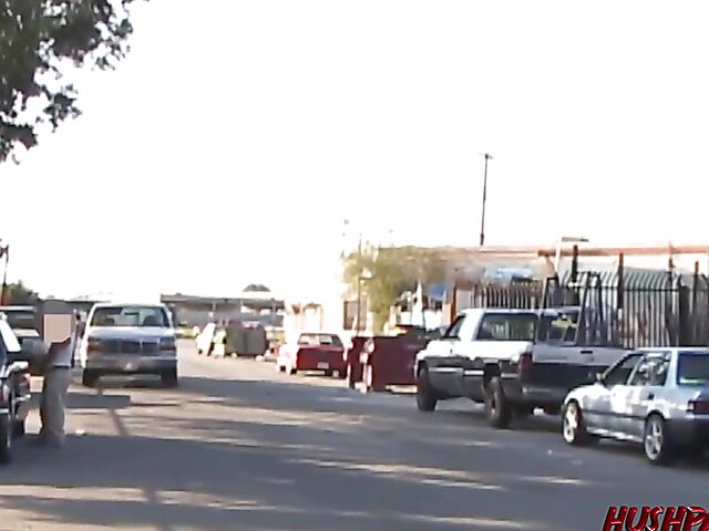 Goldie Coxx - Blonde nude walk and public blowjob