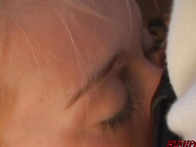 Goldie Coxx - Blonde nude walk and public blowjob