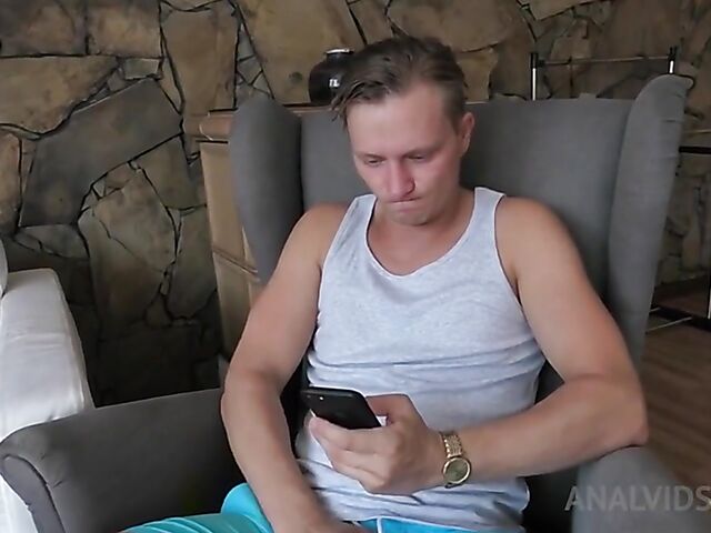 Tied up Tabitha Poison's gangbang bondage experiment with interracial DP and DAP