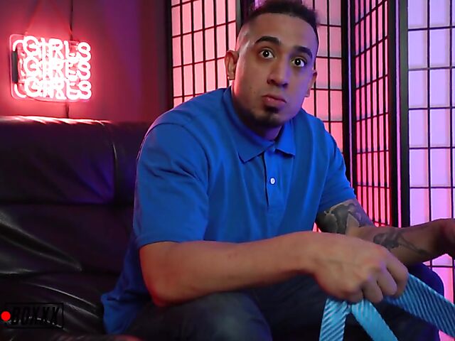 Big tits natural blonde stripper in fishnets and boots Skylar Vox is eager to fuck