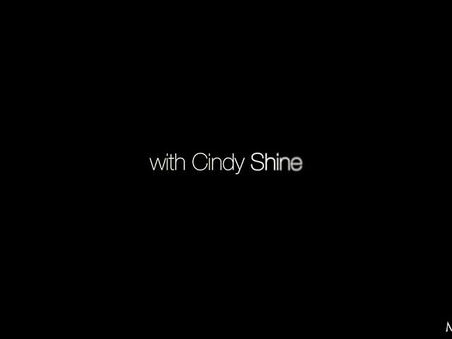 Cindy Shine - Skinny fitness girl nude exercise