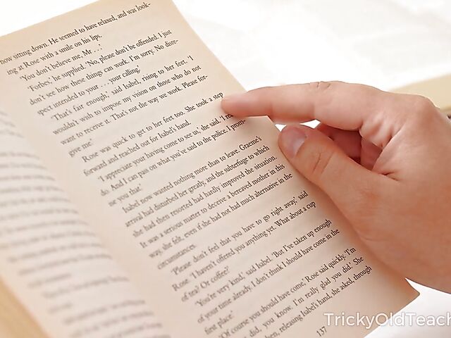 Busty natural schoolgirl Sofia Lee one on one with her horny teacher