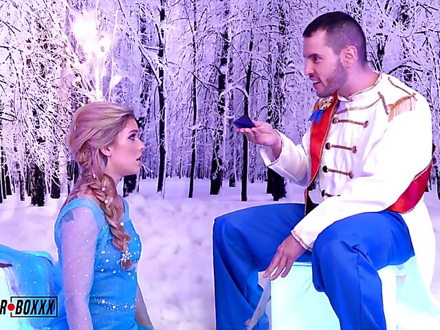 Frozen XXX parody starring beautiful Kali Roses