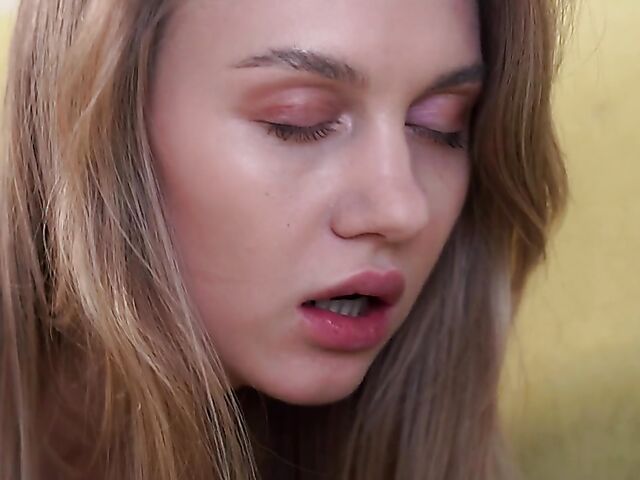 Valerie Duval - Luscious girl with big tits masturbating