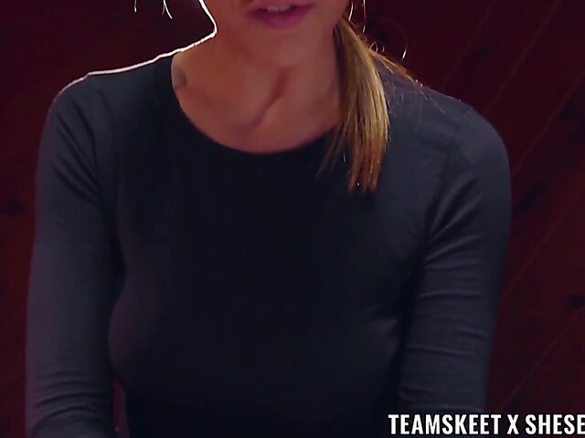 Georgia Jones & Rebecca Vanguard - Rough lesbian domination turns into pleasure