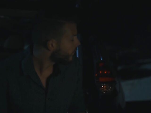 Midnight car sex in the dark with Vanna Bardot