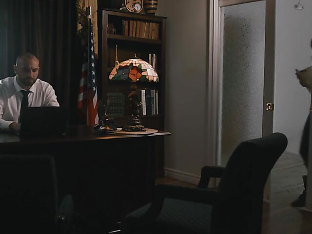 Midnight car sex in the dark with Vanna Bardot