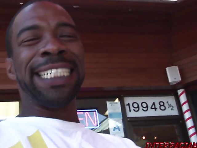 Janae - A white chick with pigtails interracial fuck with a hung thug