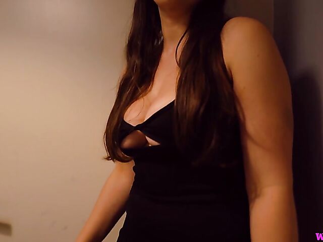 JOI POV in the bedroom with delicious British lady Ivy