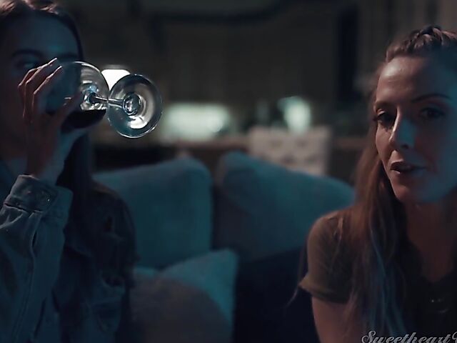 Karla Kush and Jill Kassidy having their best lesbian sex after dark