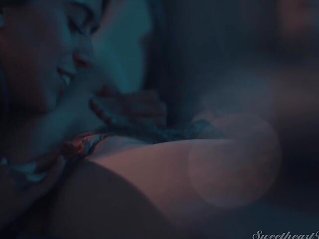 Karla Kush and Jill Kassidy having their best lesbian sex after dark