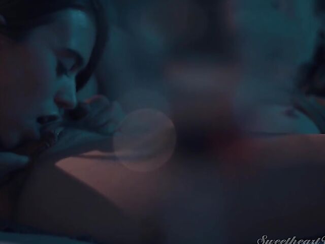 Karla Kush and Jill Kassidy having their best lesbian sex after dark