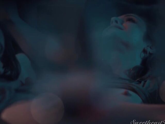 Karla Kush and Jill Kassidy having their best lesbian sex after dark