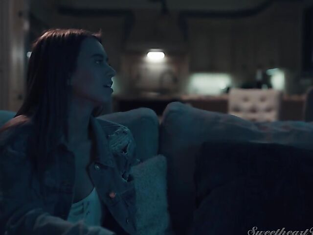 Karla Kush and Jill Kassidy having their best lesbian sex after dark