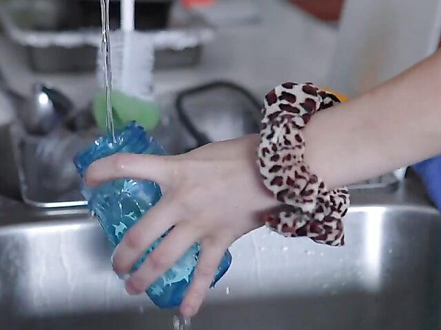 Horny young brunette MJ Fresh wants a cock