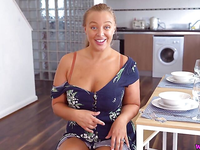 Big titted curvy MILF from New Zealand Beth wants you to watch her masturbate with her dildo