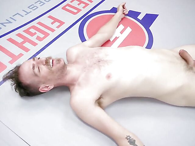 Mocha Menage - Ebony wrestling fuck with a white guy