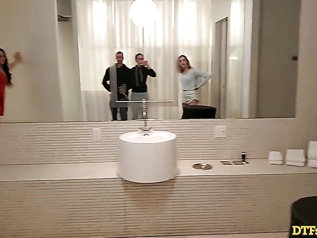 James Deen threesome with two bad teens Khloe Kapri and Whitney Wright