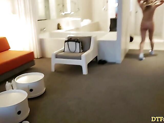 James Deen threesome with two bad teens Khloe Kapri and Whitney Wright