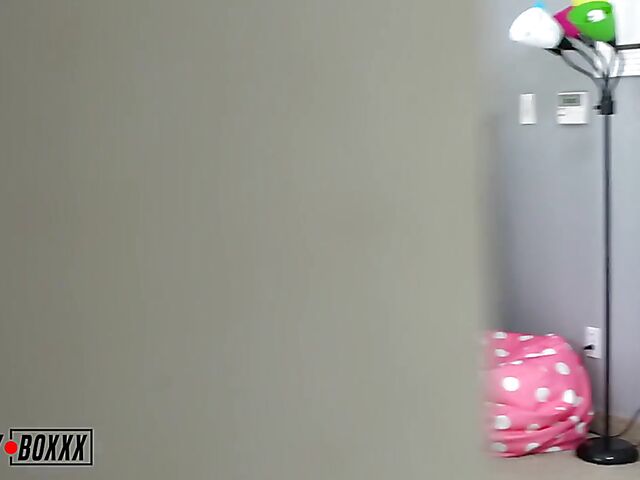 Sex POV with all natural Cadence Lux in her room