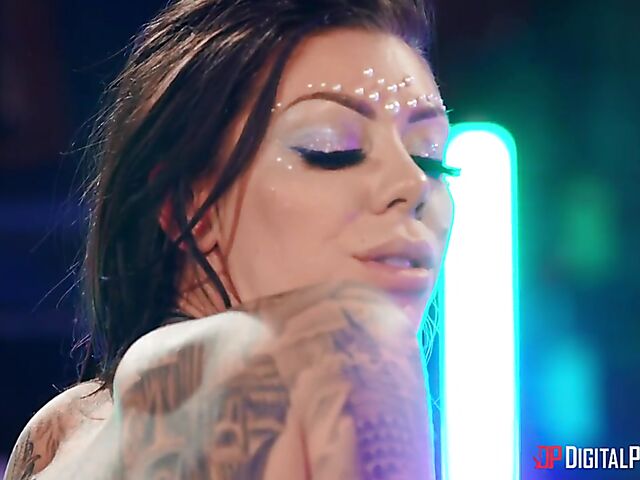 Karma RX VS Demi Sutra - Interracial lesbian red light arena