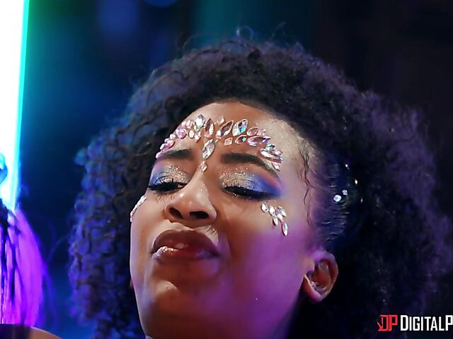 Karma RX VS Demi Sutra - Interracial lesbian red light arena